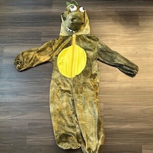 Kids Dinosaur Costume - Green and Yellow